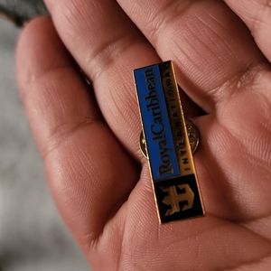 Royal Carribean cruise line employee pin